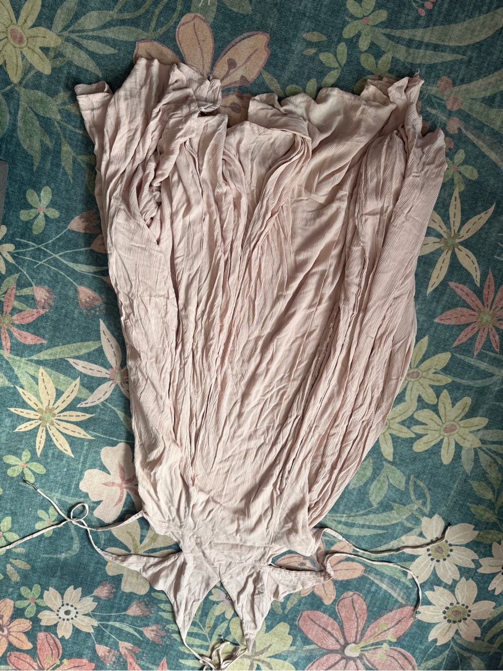 Free People Blush Pink Maxi Dress - Picture 3 of 9